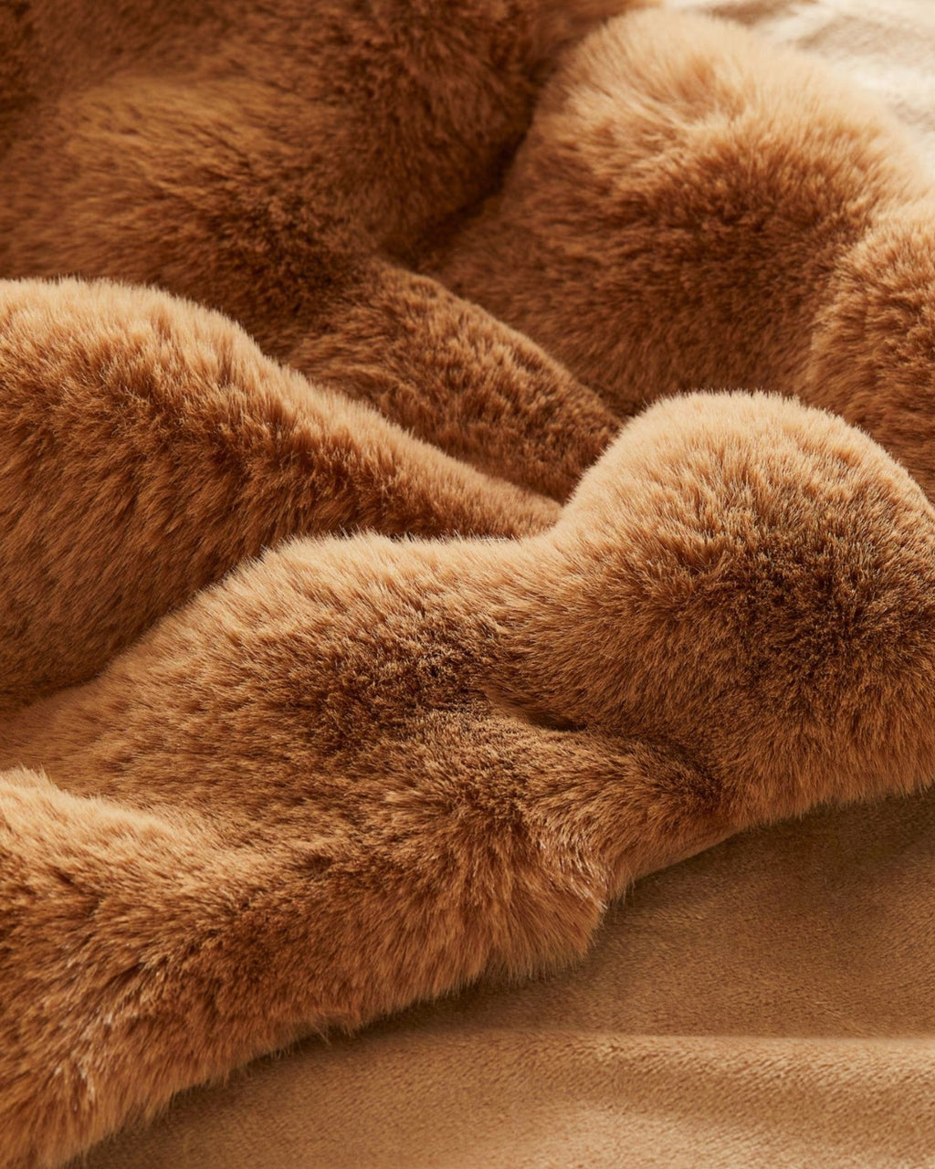 Plaid Morbido con Struttura – Coperta in Pile Marrone-Fleece Dekens-Lema Nova-Lema Nova