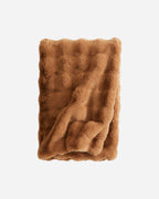 Plaid Morbido con Struttura – Coperta in Pile Marrone-Fleece Dekens-Lema Nova-Marrone-Lema Nova